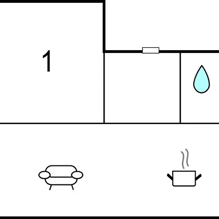 1 Bedroom Lovely In Appartement